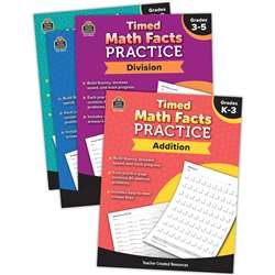 Timed Math Facts Practice Set, TCR2088663