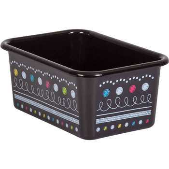 Chalkboard Brights Small Plastc Bin, TCR20894