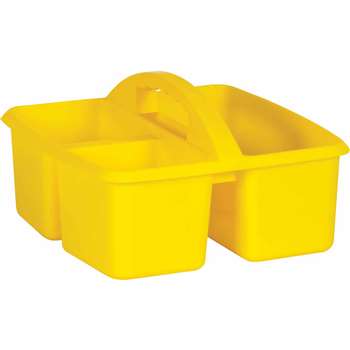 Yellow Plastic Storage Caddy, TCR20912
