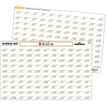 Division Learning Mat, TCR21026