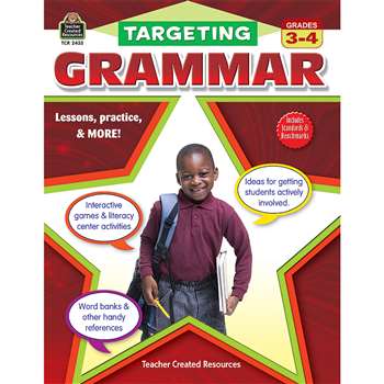 Targeting Grammar Gr 3-4 By Teacher Created Resources