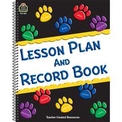 Paw Prints Lesson Plan And Record Book By Teacher Created Resources