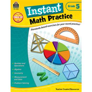 Instant Math Practice Gr 5 By Teacher Created Resources