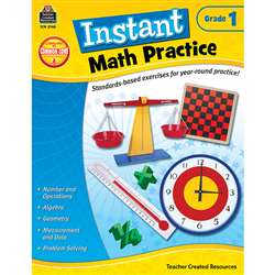 Instant Math Practice Gr 1 By Teacher Created Resources