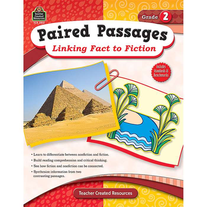 Paired Passages Linking Fact To Fiction Gr 2 By Teacher Created Resources