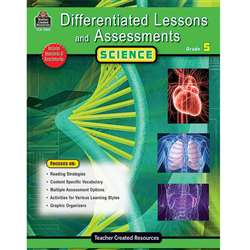 Differentiated Lessons Assessments Science Gr 5 By Teacher Created Resources