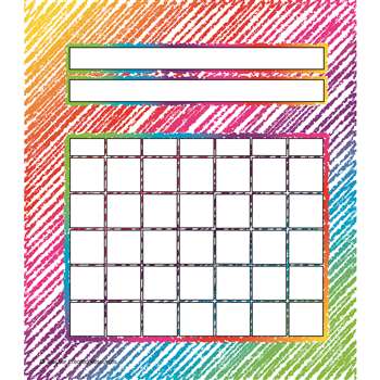 Colorful Scribble Incentive Charts Pack, TCR3072