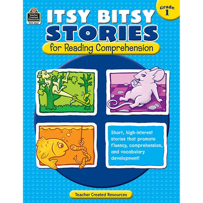 Itsy Bitsy Stories For Reading Comprehension Gr 1 By Teacher Created Resources