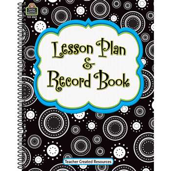 Crazy Circles Lesson Plan Record Book By Teacher Created Resources