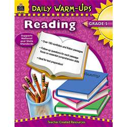 Daily Warm-Ups Reading Gr 5 By Teacher Created Resources