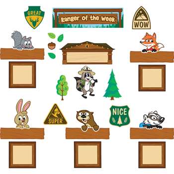 Ranger Of The Week Mini Bulletin Board Set Ranger , TCR3560