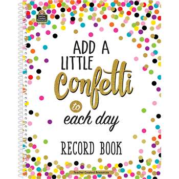 Confetti Record Book, TCR3570