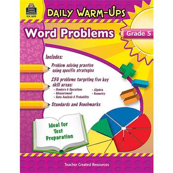 Daily Warm Ups Word Problems Gr 5 By Teacher Created Resources