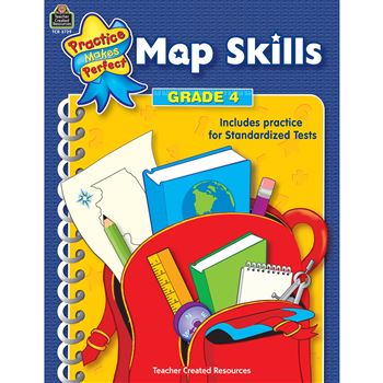 Pmp Map Skills Grade 4, TCR3729