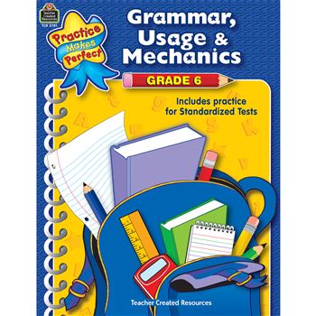Pmp Grammar Usage & Mechanics Gr 6, TCR3781