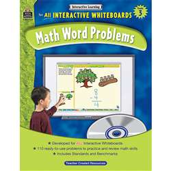 Interactive Learning Gr 3 Math Word Problems By Teacher Created Resources