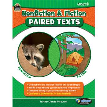 Nonfiction Fiction Paired Texts Gr3, TCR3893
