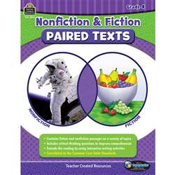 Nonfiction Fiction Paired Texts Gr4, TCR3894