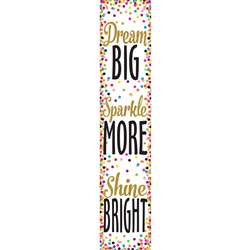 Confetti Dream Big Banner, TCR3915
