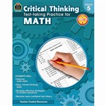 Gr 5 Critical Thinking Test Taking Practice For Ma, TCR3952