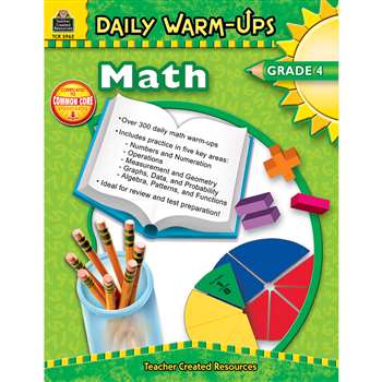 Daily Warm-Ups Math Gr 4 By Teacher Created Resources