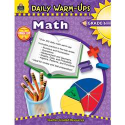 Daily Warm-Ups Math Gr 6 By Teacher Created Resources