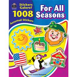 For All Seasons Sticker Book 1008Pk By Teacher Created Resources