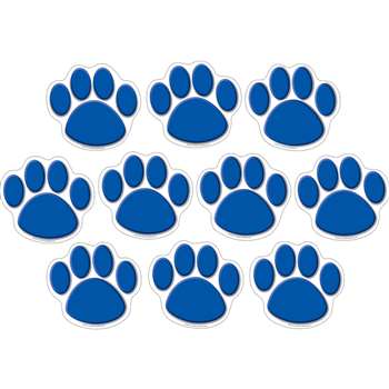 Accents Blue Paw Prints By Teacher Created Resources