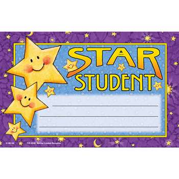 Star Student Awards 25Pk Mary Engelbreit By Teacher Created Resources