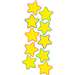 Yellow Stars Accents - TCR4591