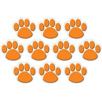 Orange Paw Print Accents 30 Pk By Teacher Created Resources