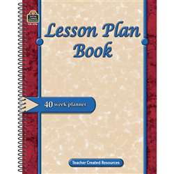 Lesson Plan Book By Teacher Created Resources