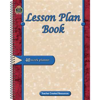 Lesson Plan Book By Teacher Created Resources