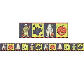 Bordertrim Straight Sw Halloween By Teacher Created Resources