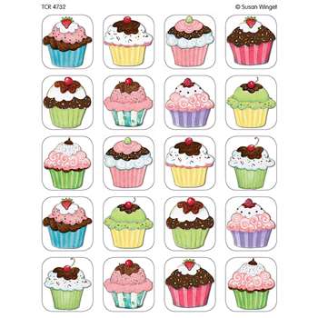 Sw Cupcakes Stickers By Teacher Created Resources