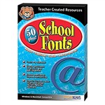50 Plus School Fonts By Teacher Created Resources
