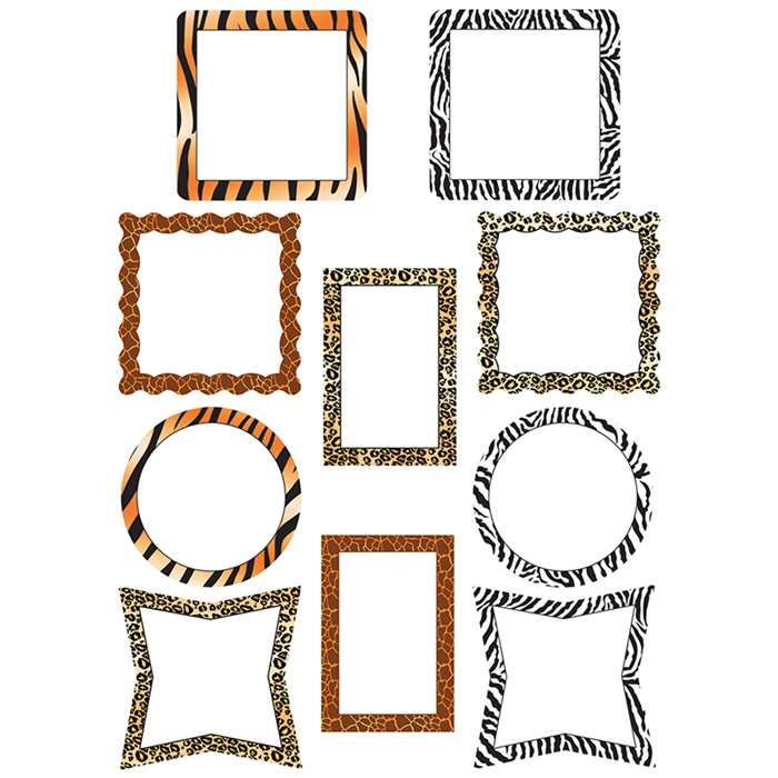 Picture Frame Animal Prints Accents By Teacher Created Resources