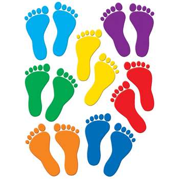 Footprint Accents By Teacher Created Resources