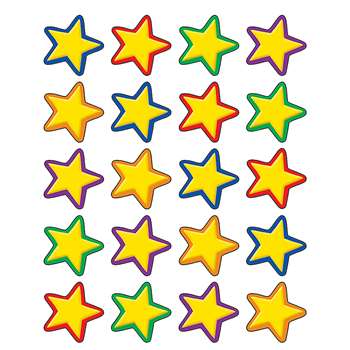 Yellow Stars Stickers By Teacher Created Resources
