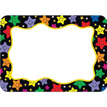 Happy Stars Name Tags Labels By Teacher Created Resources