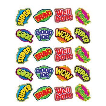 Positive Words Stickers By Teacher Created Resources