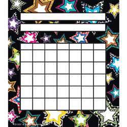 Fancy Stars Incentive Charts Pack By Teacher Created Resources