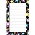 Fancy Stars Notepad By Teacher Created Resources