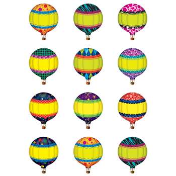 Hot Air Balloons Mini Accents By Teacher Created Resources