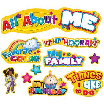 All About Me Mini Bulletin Board By Teacher Created Resources
