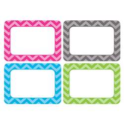 Shop Chevron Name Tags - Multi Pack - Tcr5526 By Teacher Created Resources