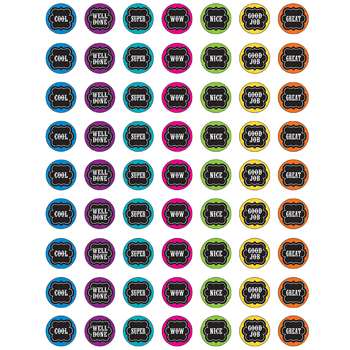 Chalkboard Brights Mini Stickers, TCR5626