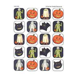 Sw Halloween Stickers 120 Stks By Teacher Created Resources