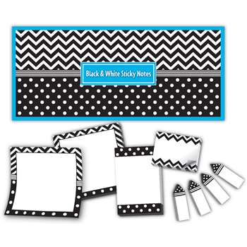 Black & White Sticky Notes, TCR5834