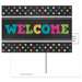 Chalkboard Brights Welcome Postcards - TCR5838